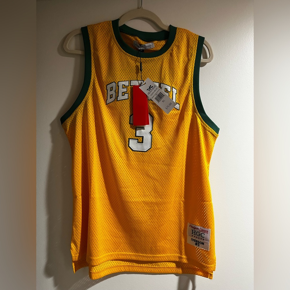 Bethel Gold Basketball Jersey